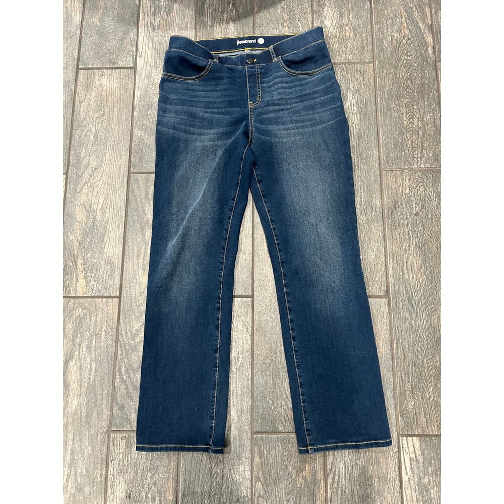 GENTLY USED BETABRAND JEANS- LARGE PETITE